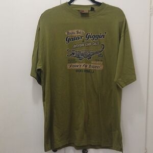 Olive Graphic Tee